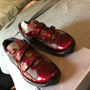 Double strap Vintage Prada sneakers